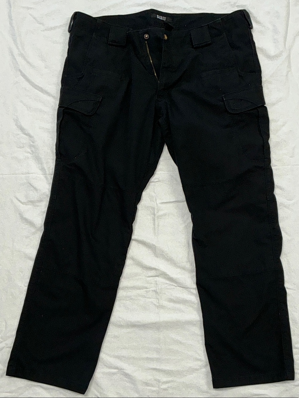 5.11 Tactical Black Cargo Pants with Multiple Utility Pockets